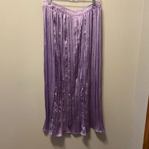 Purple maxi skirt by Simply for Vera Wang size M polyester